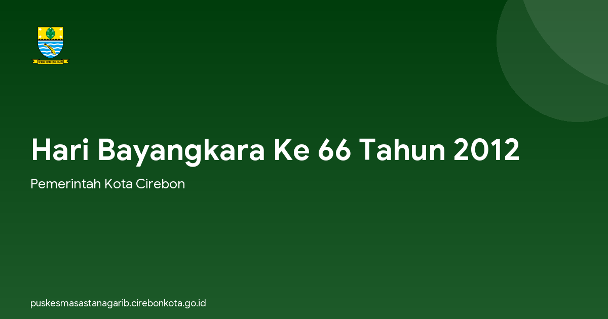 Hari Bayangkara Ke 66 Tahun 2012